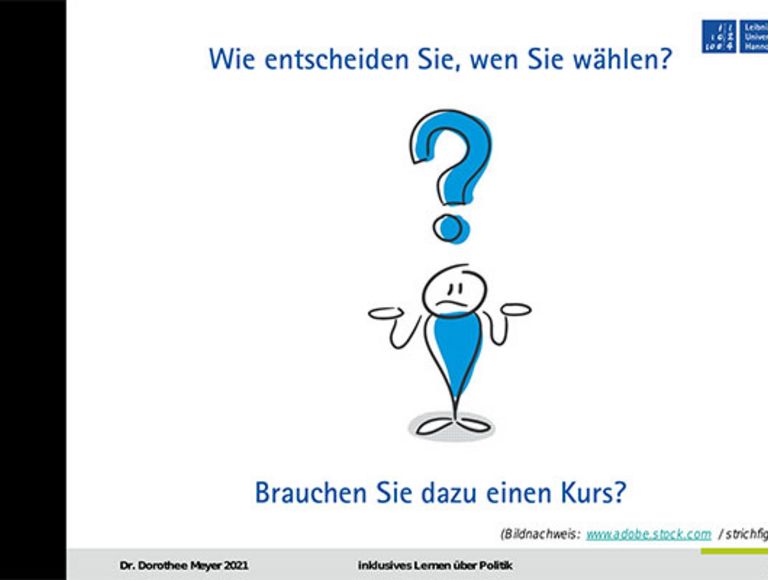 Bild: Wie entscheiden Sie, wen Sie wählen?